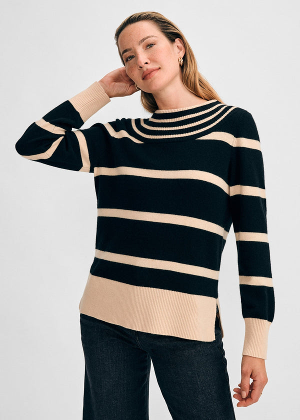 isaac mizrahi new york Mock Neck Sweater