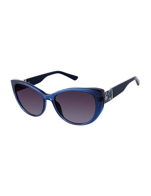 isaac mizrahi new york Paisley Cat-Eye Sunglasses