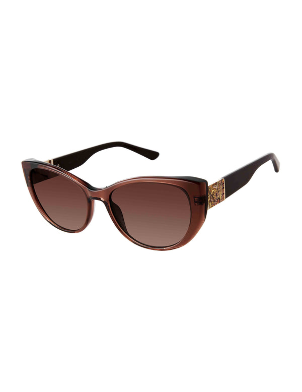 isaac mizrahi new york Paisley Cat-Eye Sunglasses