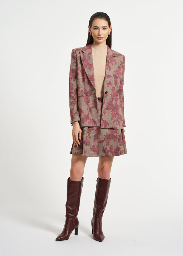 Isaac Mizrahi New York Plaid Blazer