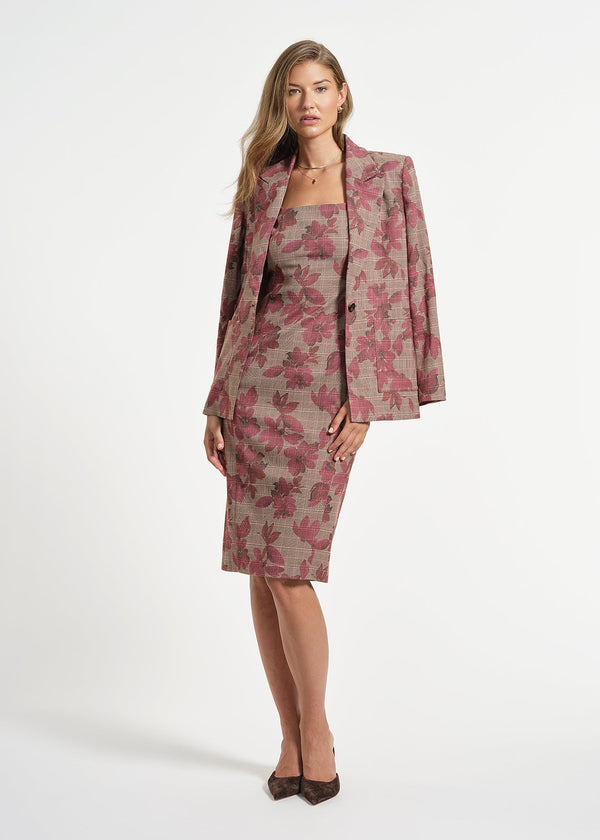 Isaac Mizrahi New York Plaid Sheath Dress