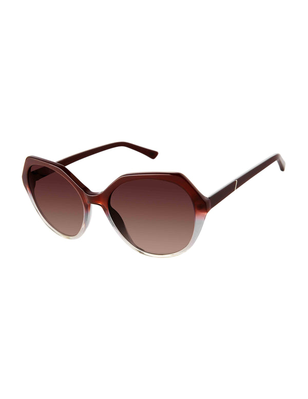 isaac mizrahi new york Plastic Angular Sunglasses