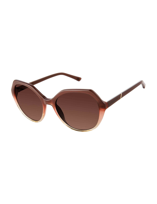 Isaac Mizrahi New York Plastic Angular Sunglasses