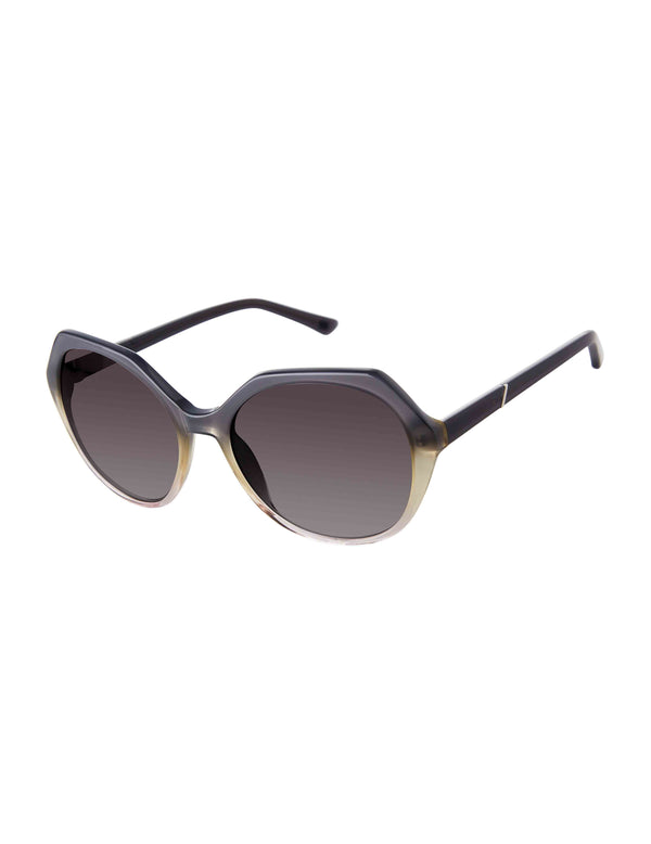 isaac mizrahi new york Plastic Angular Sunglasses