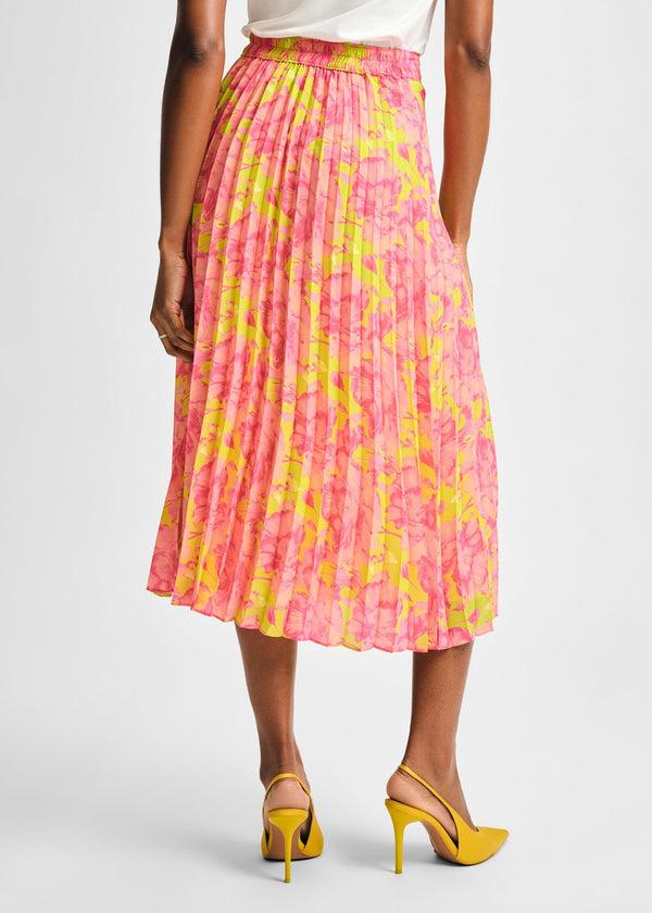 Isaac Mizrahi New York Pleated Midi Skirt