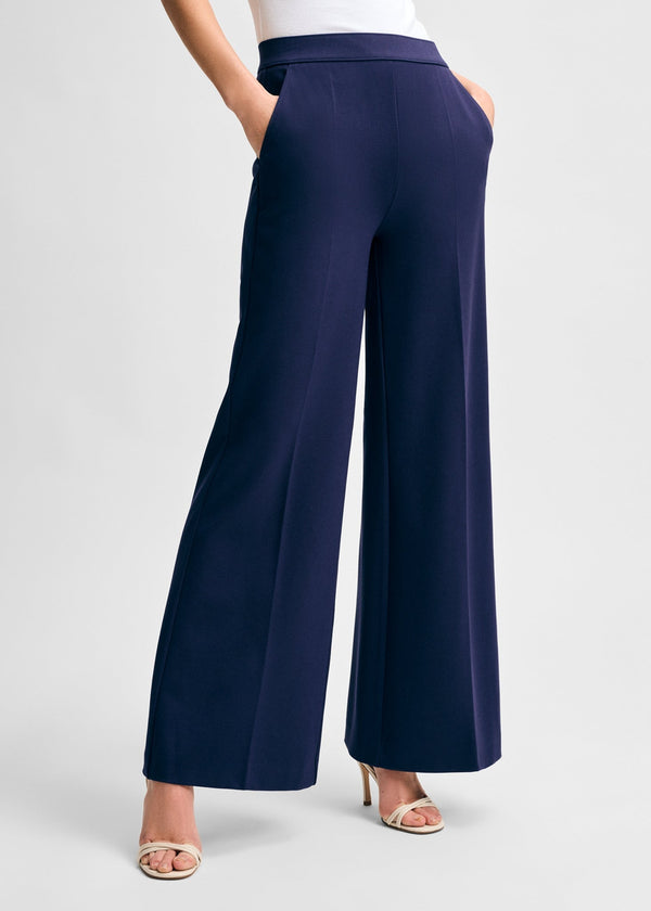 isaac mizrahi new york Ponte Wide Leg Pant