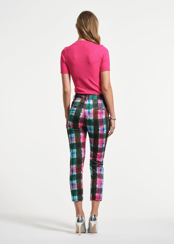 Isaac Mizrahi New York Slim Sateen Ankle Pant