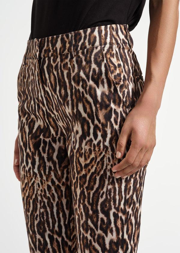 Isaac Mizrahi New York Slim Sateen Ankle Pant