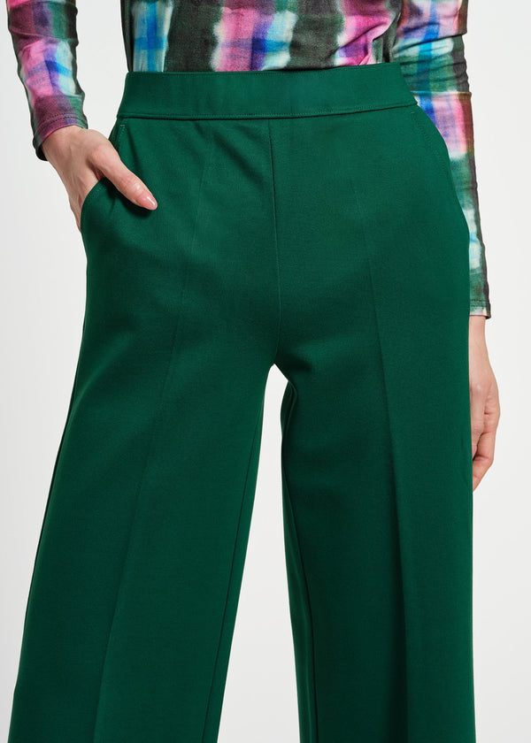 Isaac Mizrahi New York Wide Leg Ponte Pant