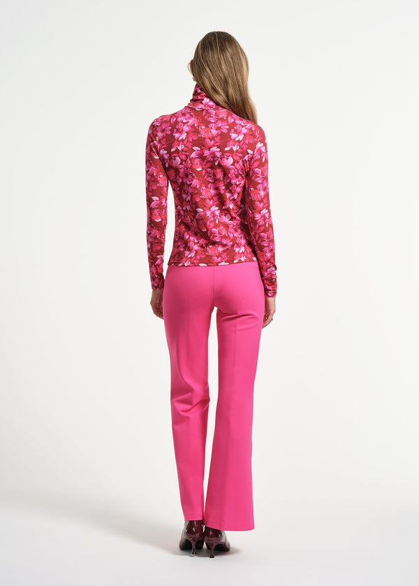 Isaac Mizrahi New York Long Sleeve Layering Mock Neck Top