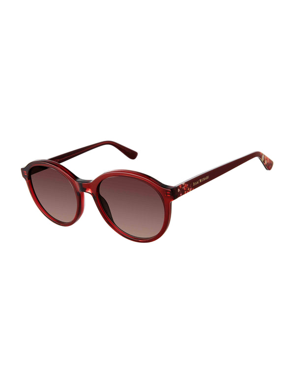 isaac mizrahi new york Plastic Oversized Round Sunglasses