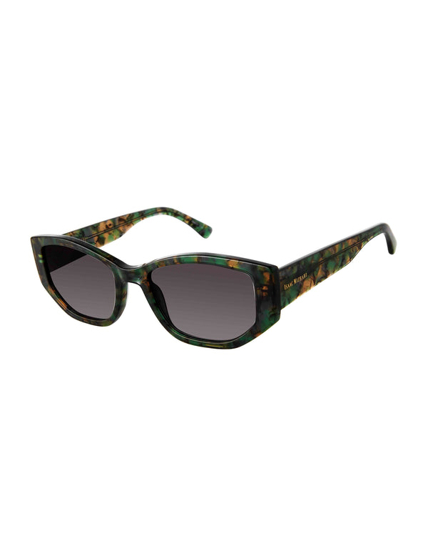 isaac mizrahi new york Plastic Rectangular Sunglasses