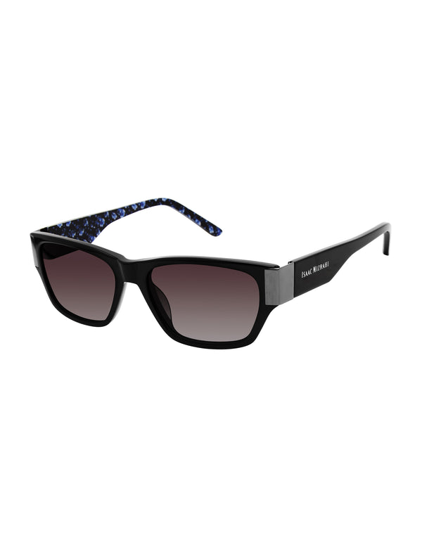 isaac mizrahi new york Rectangular Acetate Frame Sunglasses