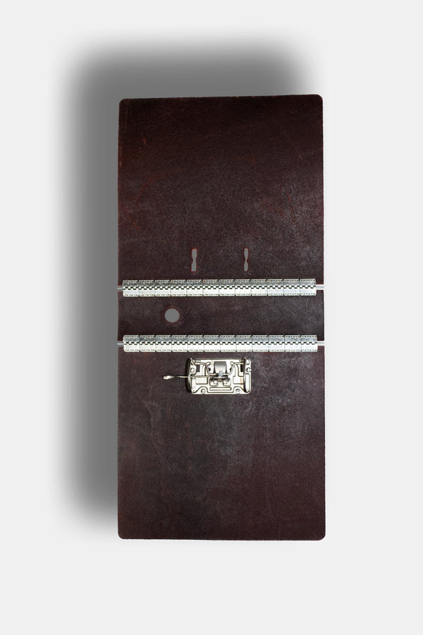 Isaac Sellam Experience BORDEAUX LEATHER FILE FOLDER