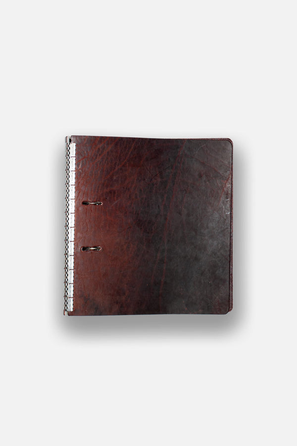 isaac sellam experience BORDEAUX LEATHER FILE FOLDER