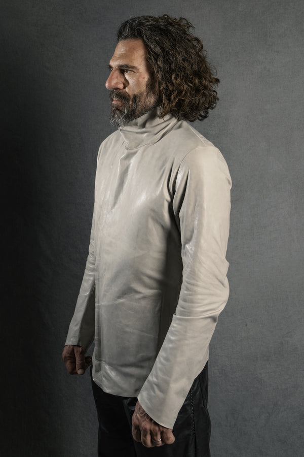 Isaac Sellam Experience DORSAL ITALIAN CALFSKIN ACIER