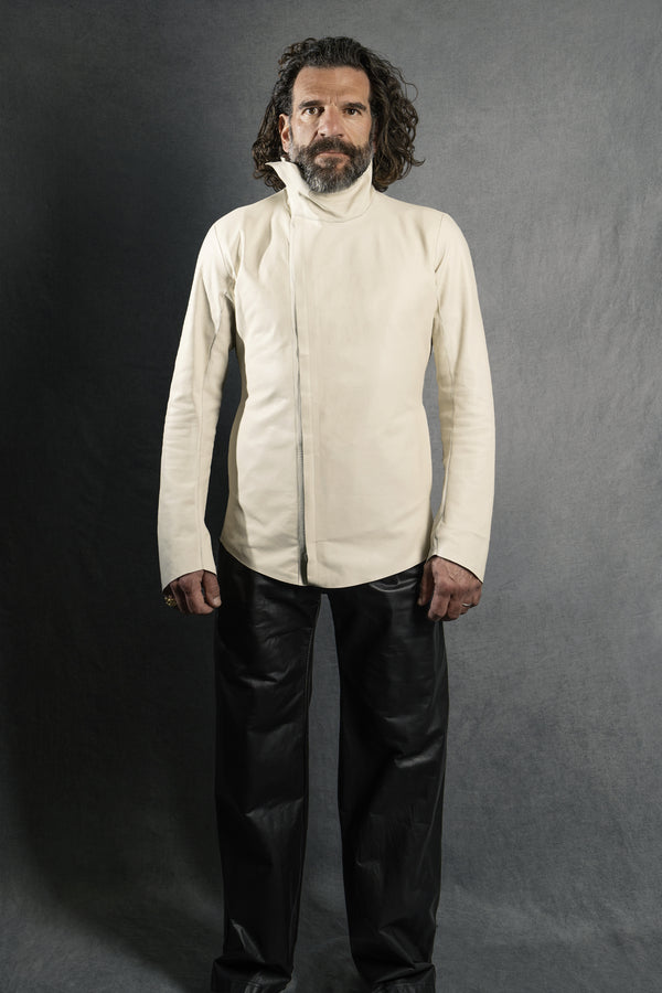 Isaac Sellam Experience DORSAL ITALIAN CALFSKIN ECRU