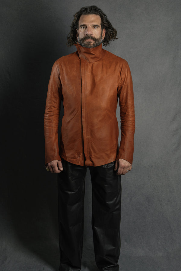 Isaac Sellam Experience DORSAL ITALIAN CALFSKIN ORANGE