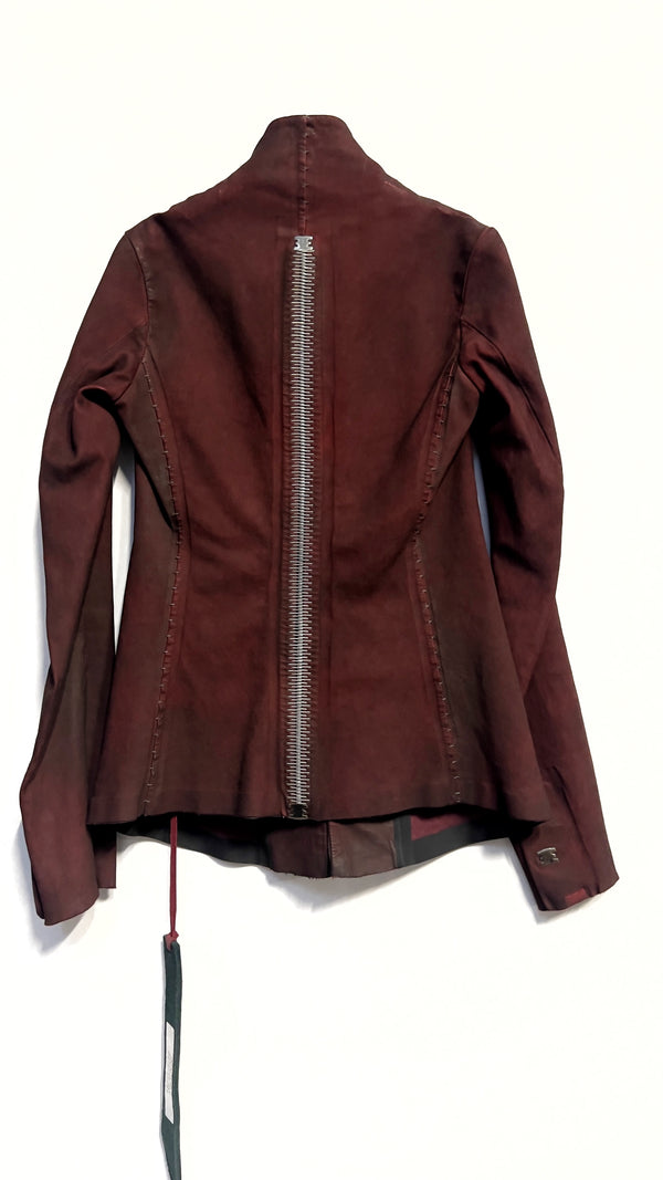 Isaac Sellam Experience INFAILLIBLE STRETCH DIRTY RED BLAZER