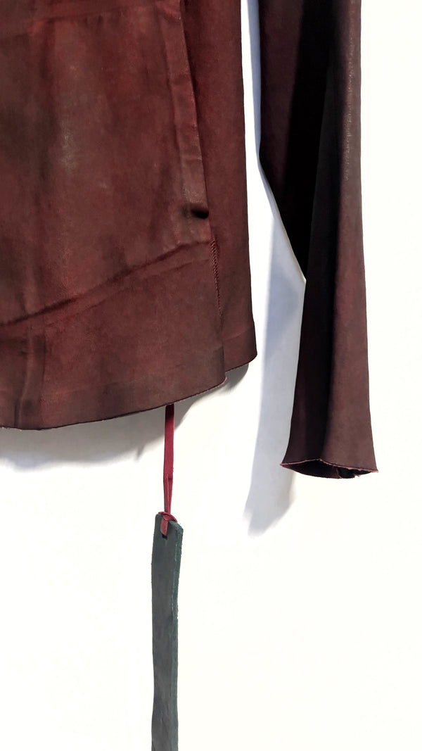 Isaac Sellam Experience INFAILLIBLE STRETCH DIRTY RED BLAZER