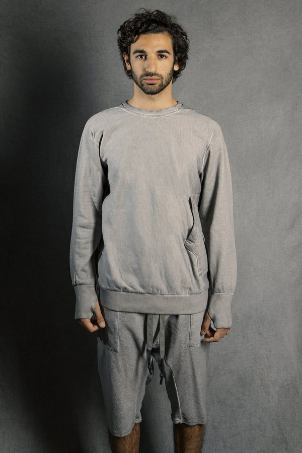 Isaac Sellam Experience BASIC SWEAT MOLLETON ALU