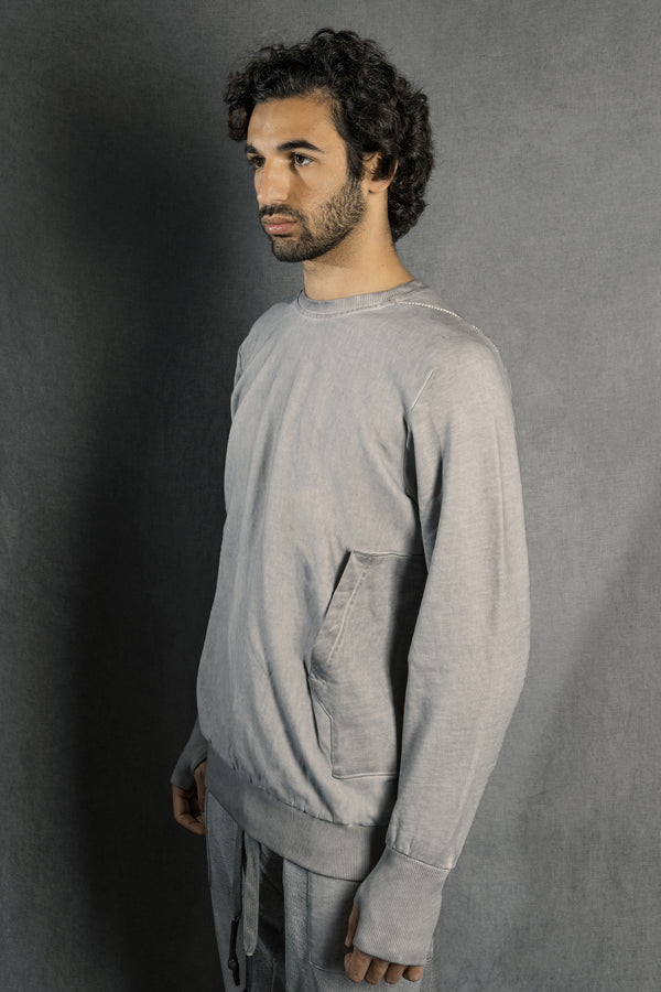 Isaac Sellam Experience BASIC SWEAT MOLLETON ALU