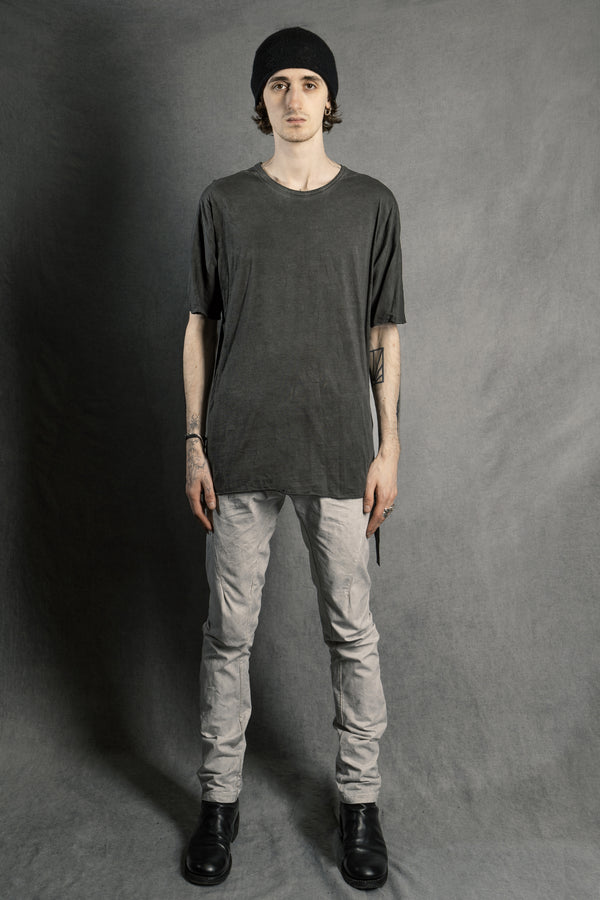 Isaac Sellam Experience BASIC T JERSEY PLOMB