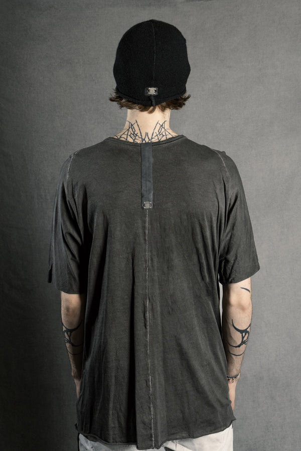 Isaac Sellam Experience BASIC T JERSEY PLOMB