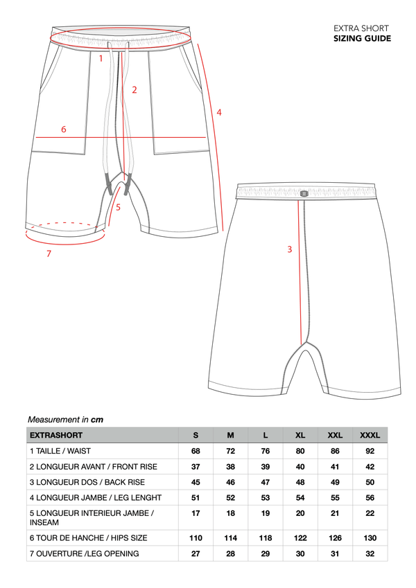 Isaac Sellam Experience EXTRASHORT SPONGE BLACK