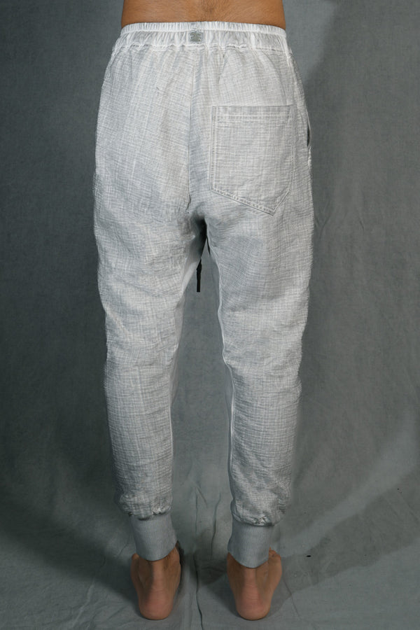 Isaac Sellam Experience GUSSET PANTS GAUFRÉ ALU