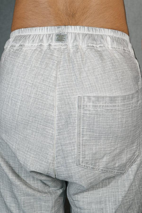 Isaac Sellam Experience GUSSET PANTS GAUFRÉ ALU