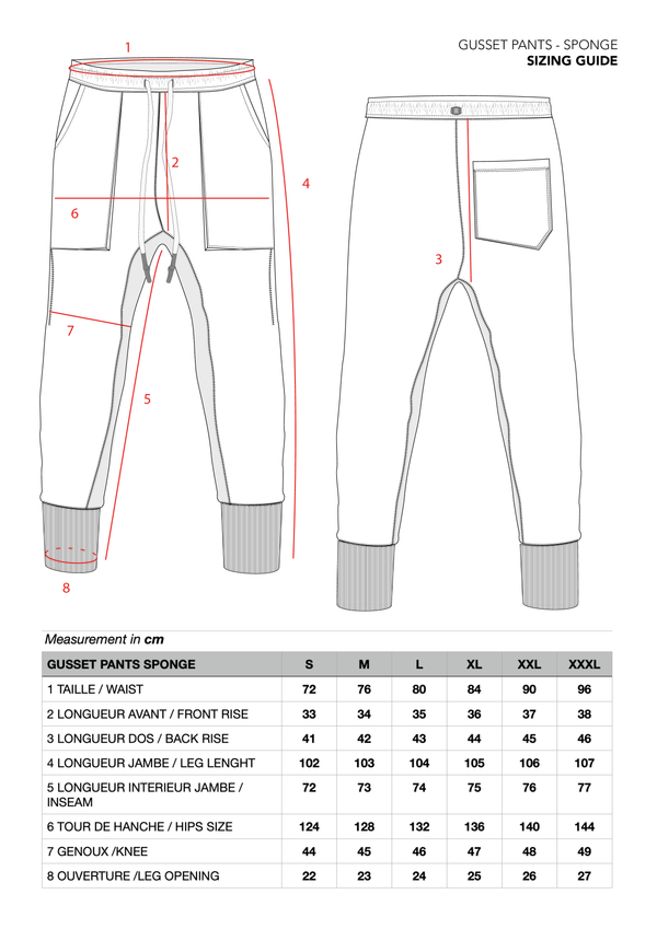 Isaac Sellam Experience GUSSET PANTS SPONGE NOIR