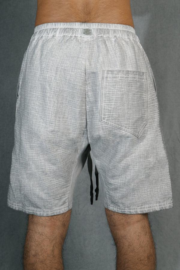 Isaac Sellam Experience GUSSET SHORT GAUFRÉ ALU