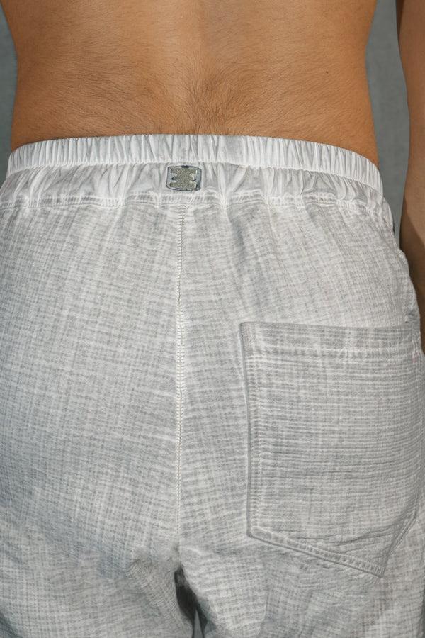 Isaac Sellam Experience GUSSET SHORT GAUFRÉ ALU