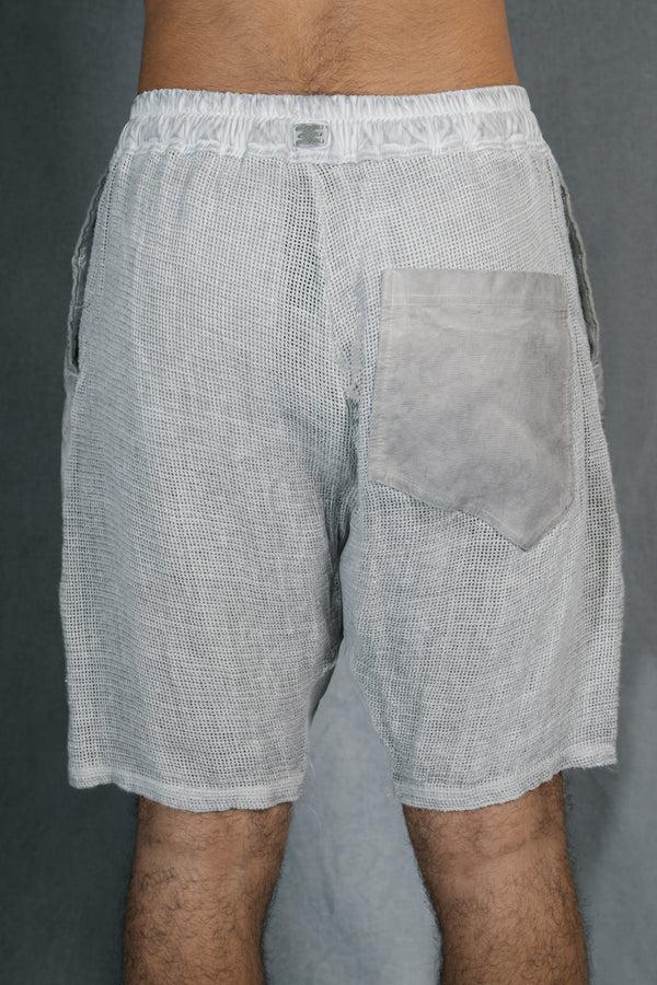 Isaac Sellam Experience GUSSET SHORT GRILLAGE ALU