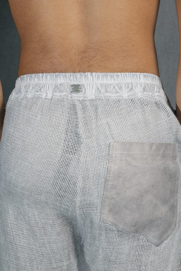 Isaac Sellam Experience GUSSET SHORT GRILLAGE ALU