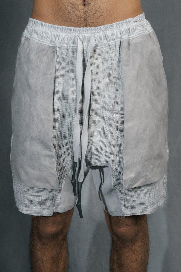 isaac sellam experience GUSSET SHORT GRILLAGE ALU