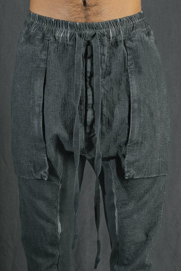 Isaac Sellam Experience GUSSETPANTS STRIPE PLOMB