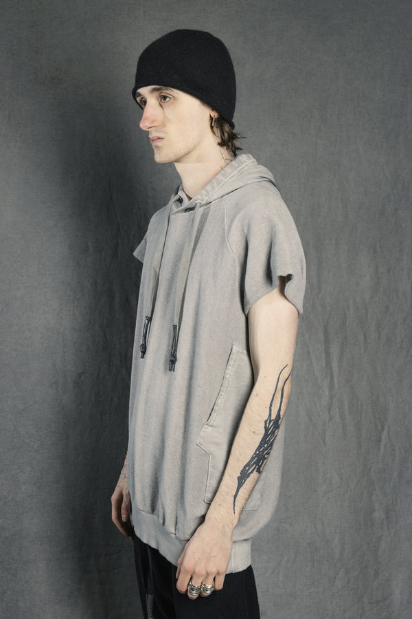 Isaac Sellam Experience HOODYVEST SPONGE ALU