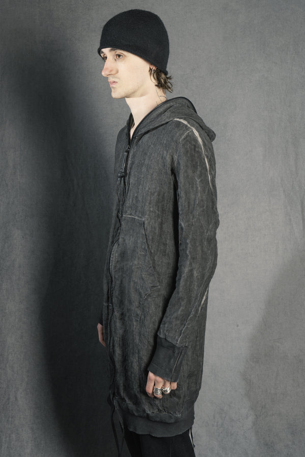 Isaac Sellam Experience HUMANOHOOD LINEN PLOMB