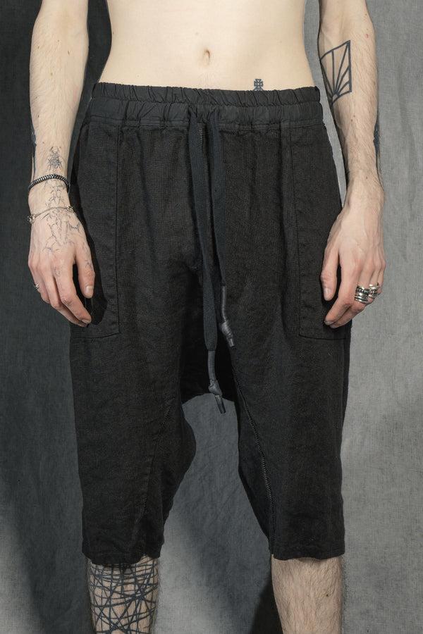 isaac sellam experience LC SHORT LINEN NOIR