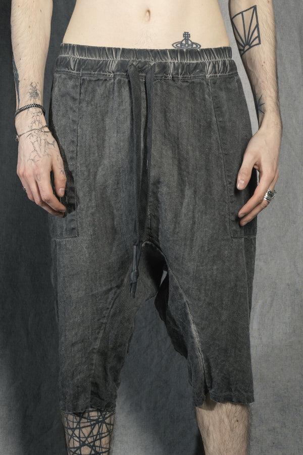 isaac sellam experience LC SHORT LINEN PLOMB