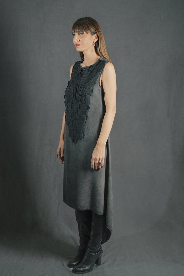 Isaac Sellam Experience LONGILIGNE DRESS PLOMB