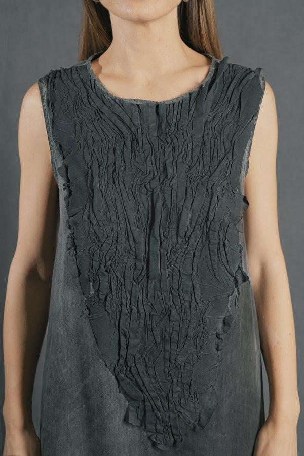 Isaac Sellam Experience LONGILIGNE DRESS PLOMB