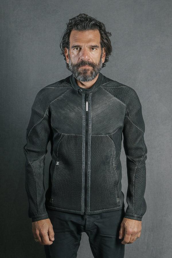 isaac sellam experience MUSCULAIRE SMOCKS PLOMB