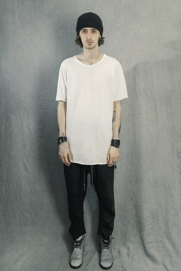 Isaac Sellam Experience NOUVEAU T JERSEY BLANC