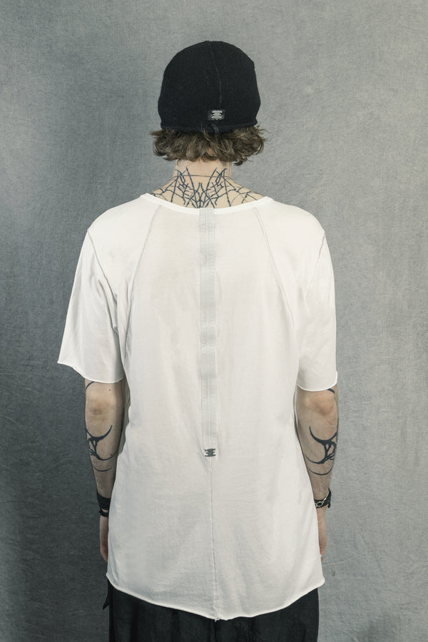 Isaac Sellam Experience NOUVEAU T JERSEY BLANC