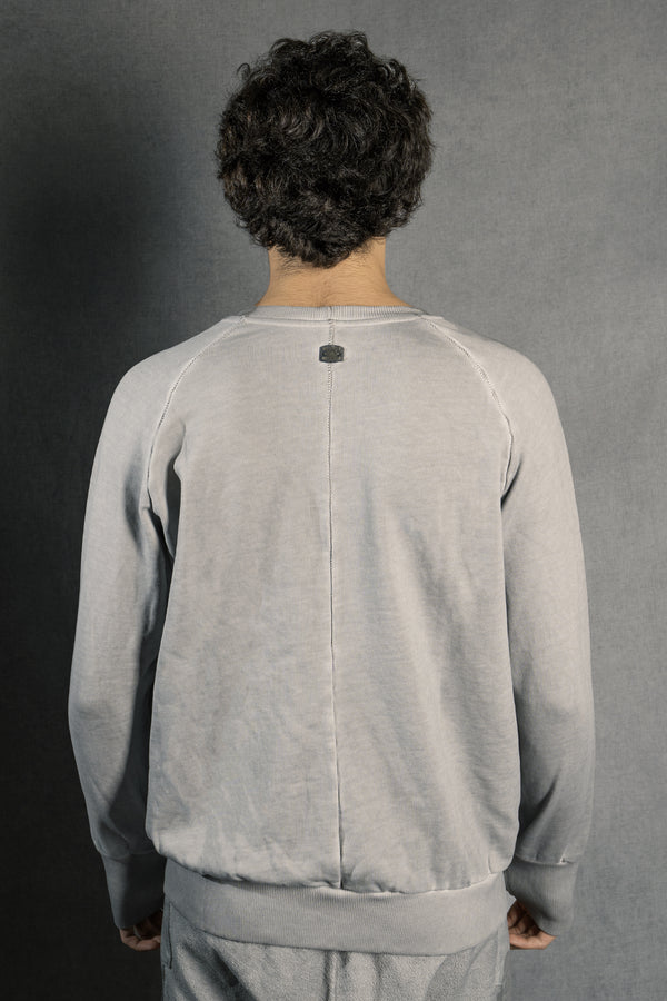 Isaac Sellam Experience RAGLAN SWEAT MOLLETON ALU