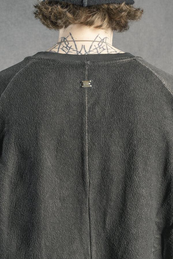 Isaac Sellam Experience RAGLAN SWEAT SPONGE PLOMB