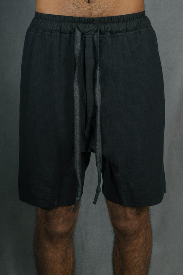 isaac sellam experience SHORT GAUFRE NOIR